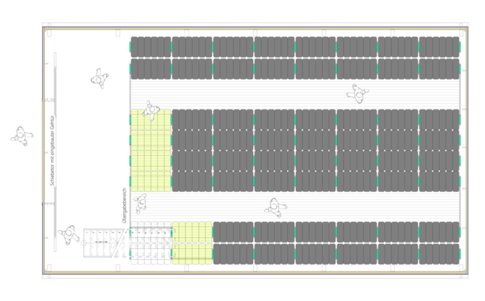 Reifenlagerhalle RL530 Reifenregale