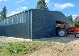 Stahlhalle für Landwirtschaft Traktorunterstand