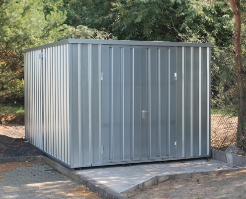 Schnellbaucontainer SCC als Lagerraum