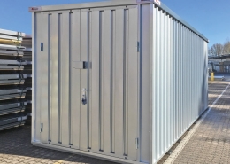 Lagercontainer mit VdS Sicherheitsschloss