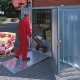Schnellbaucontainer SC3000 mit Auffahrrampe
