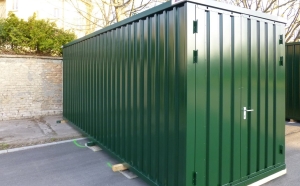 Außenlackierung nach RAL für Lagercontainer
