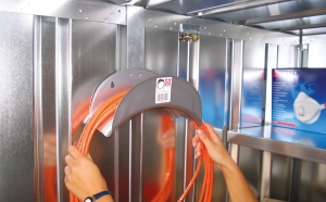 Kabelaufhängung Schnellbaucontainer