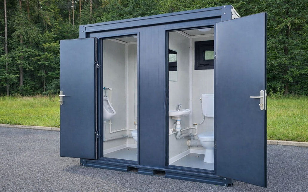 Sanitärcontainer SCD mit 2 WC