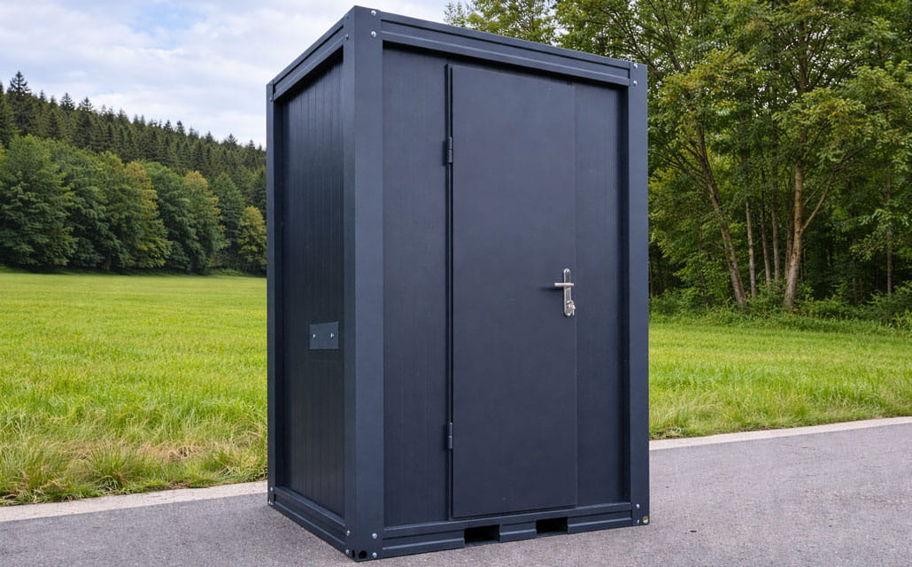 Sanitärcontainer SCEW mit Warmwasser